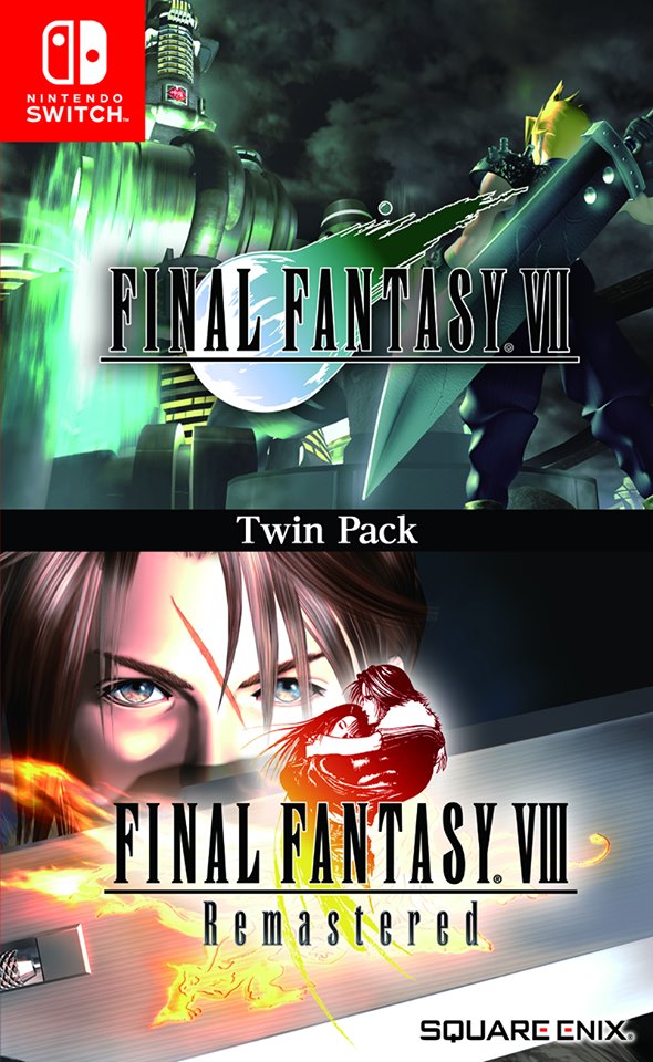 Edição física de Final Fantasy VII e VIII é anunciada