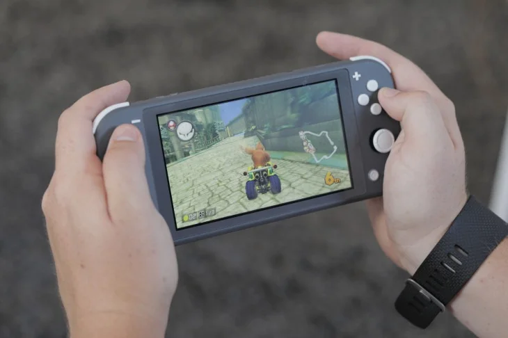 Switch lite gray top