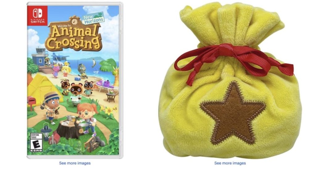 Best Buy está vendendo um bundle de 'Animal Crossing: New Horizons' que inclui um saco de 'Bell'