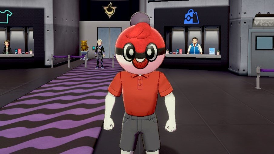 Ganhe uma camiseta exclusiva do Ball Guy em Pokémon Sword & Shield