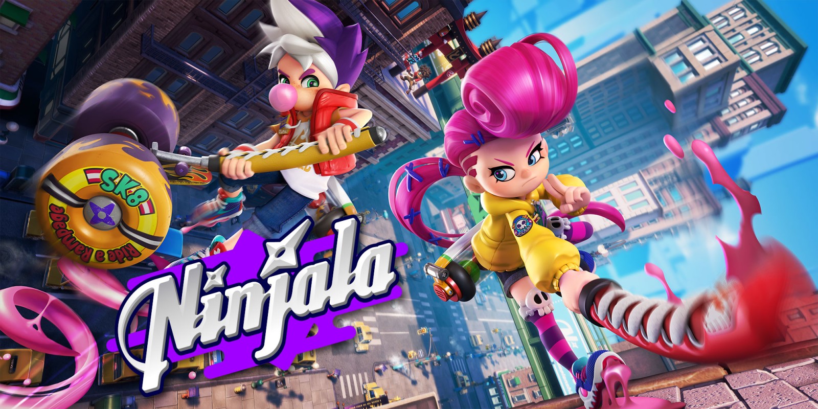 Ninjala: ação no estilo Splatoon chega de graça em Maio ao Switch