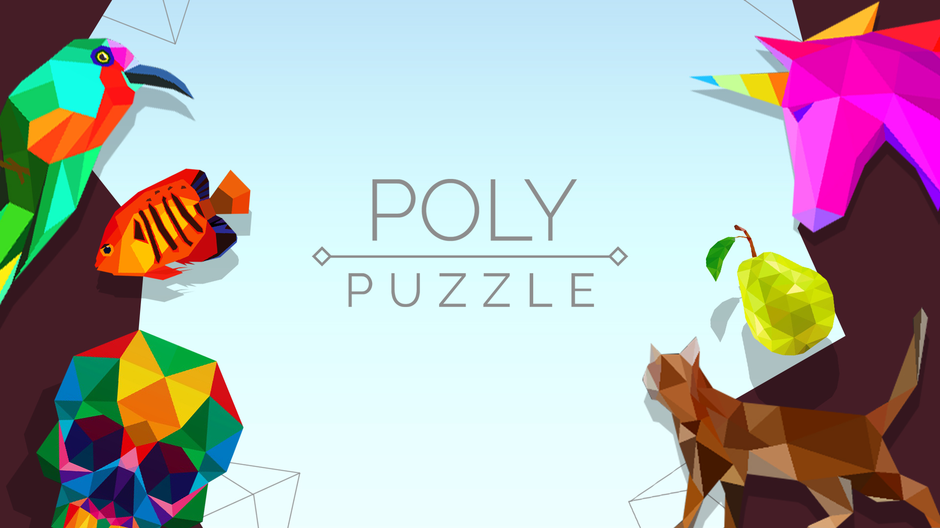 Poly Puzzle - Um quebra-cabeça 3D relaxante