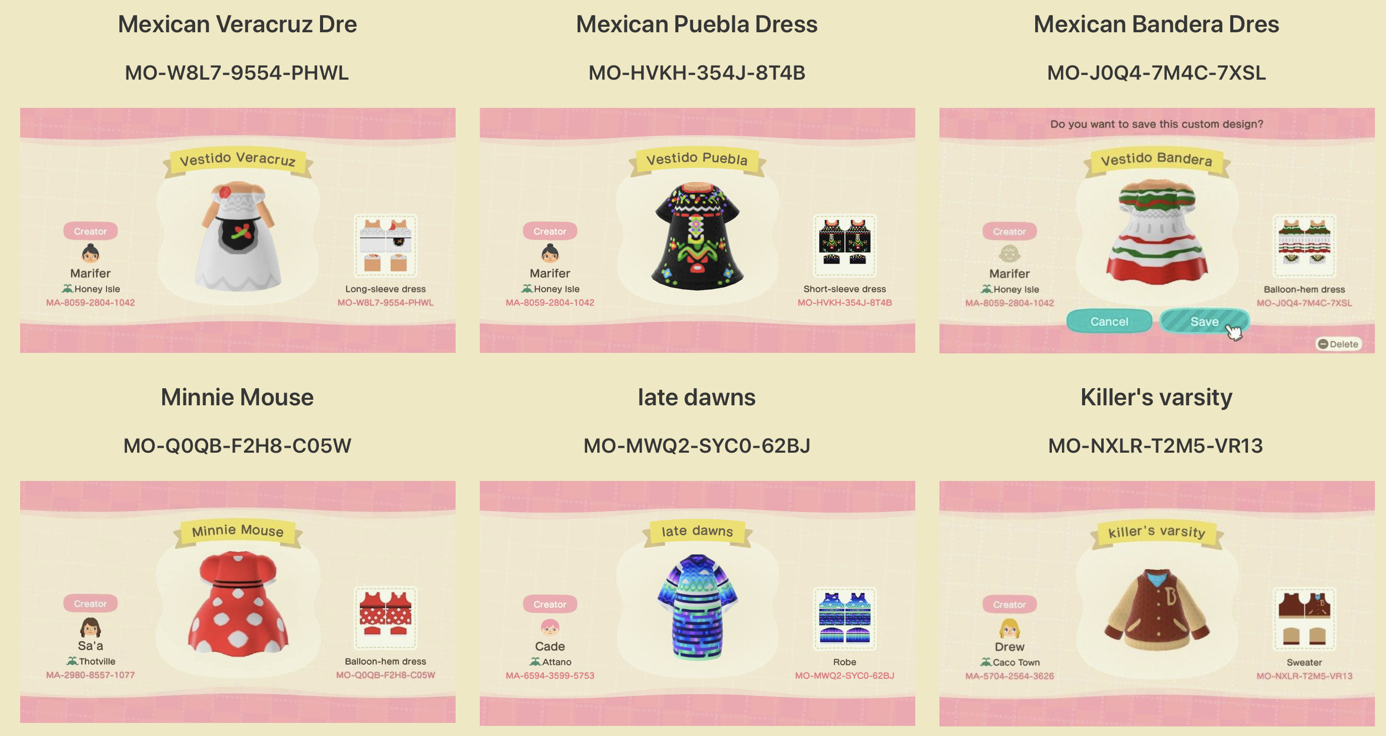 Nook Island: Site por fãs tem centenas de designs disponíveis para Animal Crossing