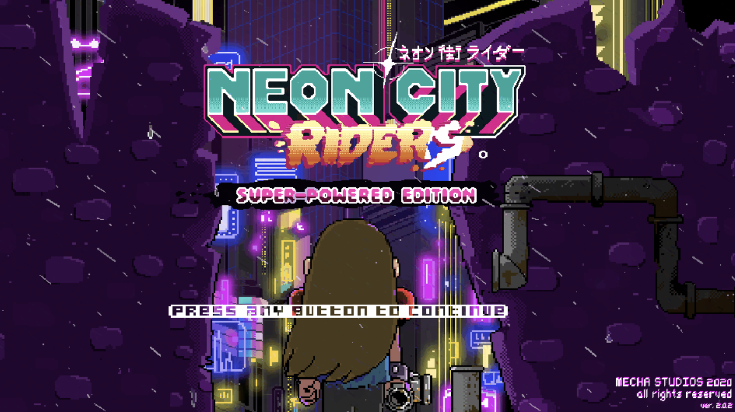 Neon City Riders: Super-Powered Edition