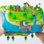 Fã de Animal Crossing impressiona com reprodução de ilha em rolo de papel higiênico