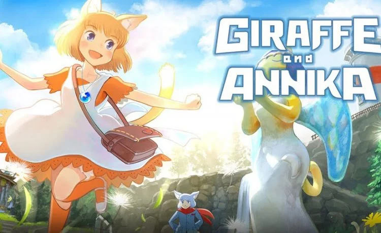 Giraffe and Annika