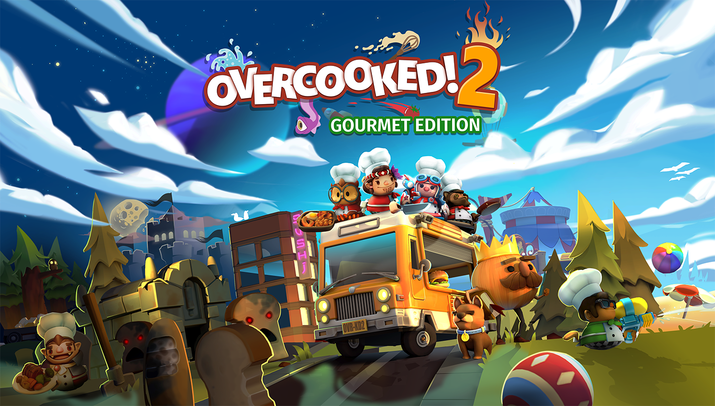 Overcooked! 2: Gourmet Edition - Pacote disponível com jogo e todas DLCs