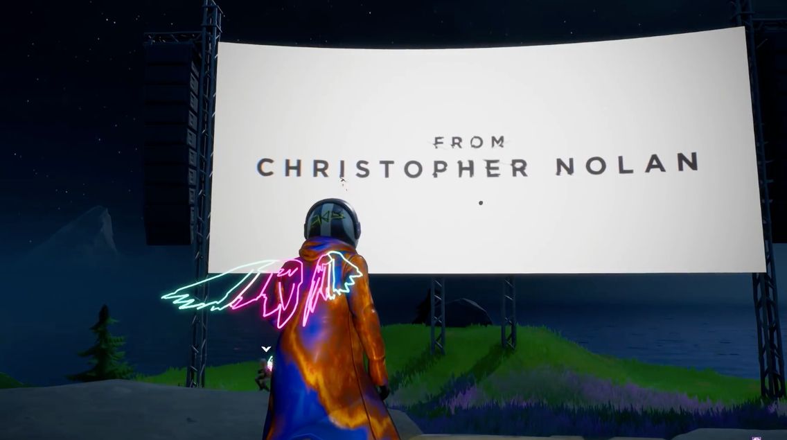 Jogadores de Fortnite poderão assistir um filme completo de Christopher Nolan