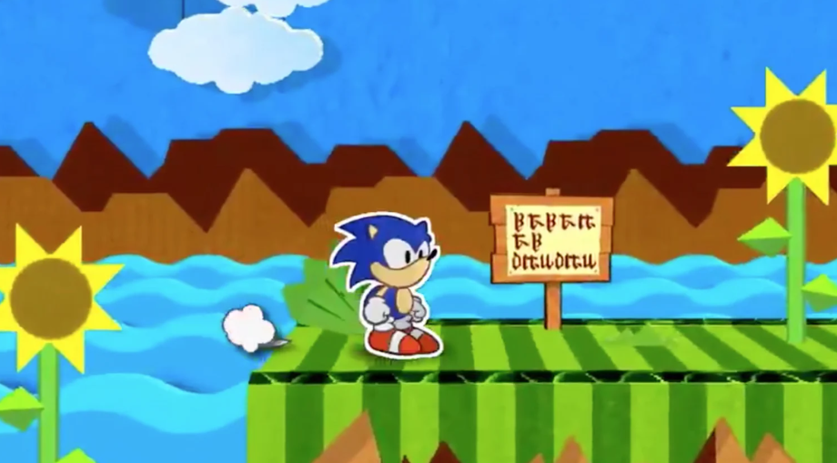 'Paper Sonic': Fã cria trailer reimaginando Paper Mario protagonizado pelo Sonic
