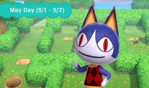 Animal Crossing: New Horizons - Evento May Day Maze