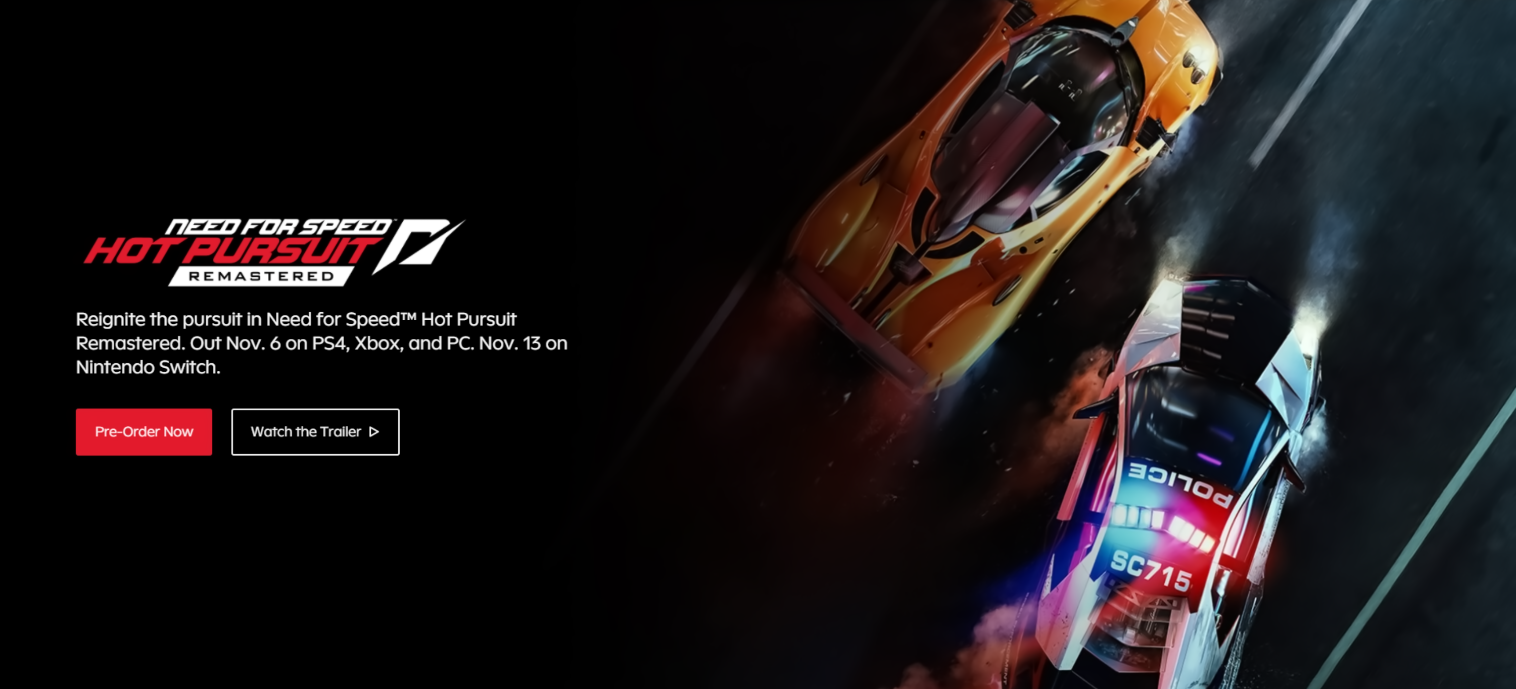 Need For Speed: Hot Pursuit - Nessa corrida seremos os últimos novamente.  Por quê?
