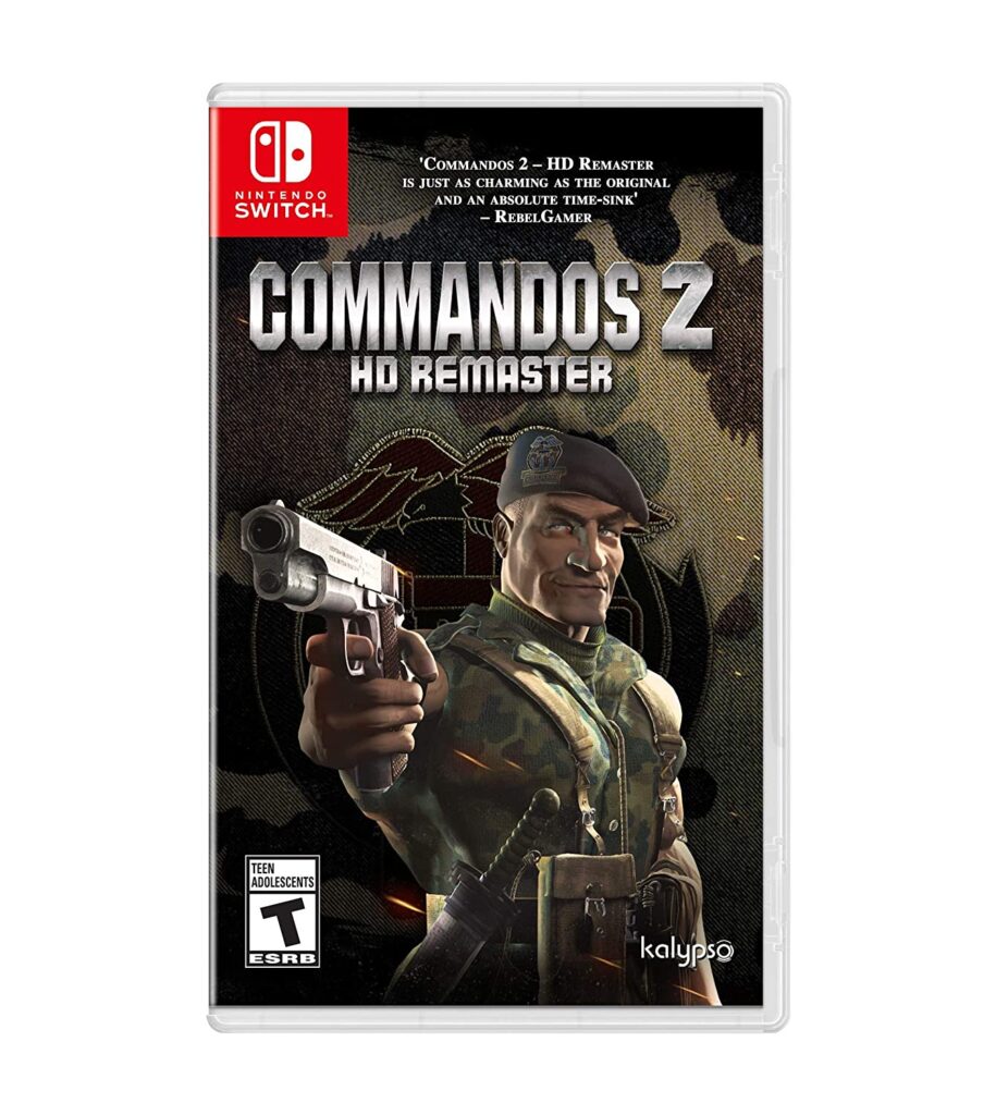 Remasterização de Commandos 2 chega em 4 de dezembro ao Nintendo Switch