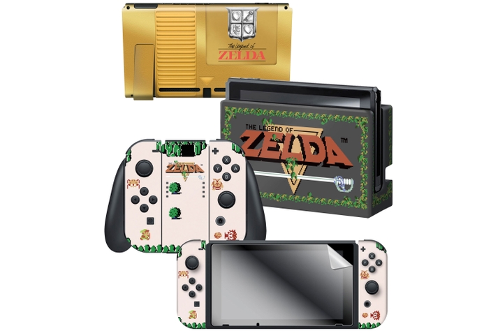 Skins para o Nintendo Switch disponíveis na loja online da Nintendo