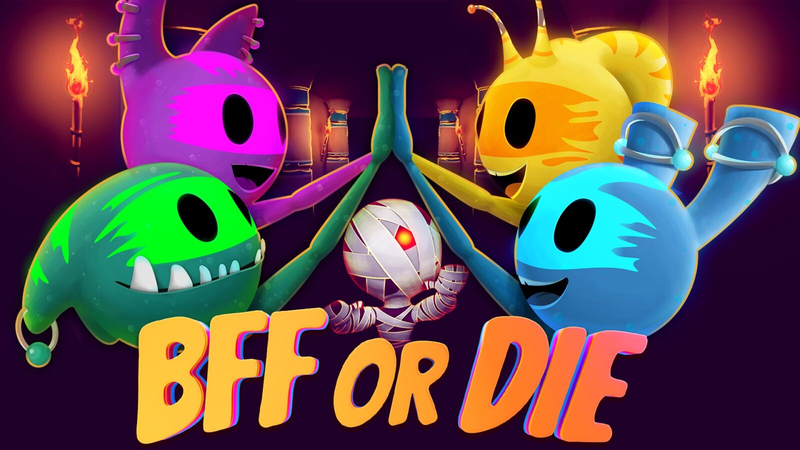 BFF or Die: quebra-cabeças cooperativo chega ao Switch em Novembro
