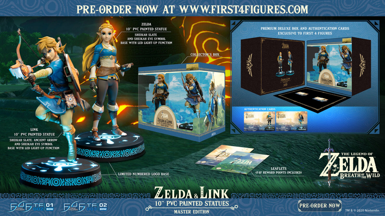 Link The Legend of Zelda Breath of the Wild First 4 Figures - Prime  Colecionismo - Colecionando clientes, e acima de tudo bons amigos.