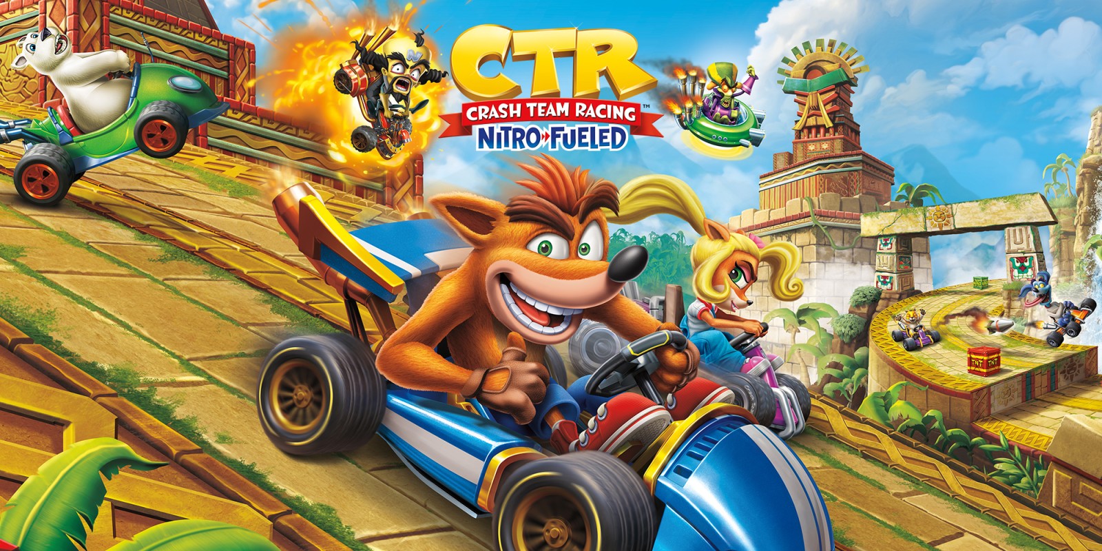 Crash Team Racing estará disponível para teste gratuito no Nintendo Switch Online