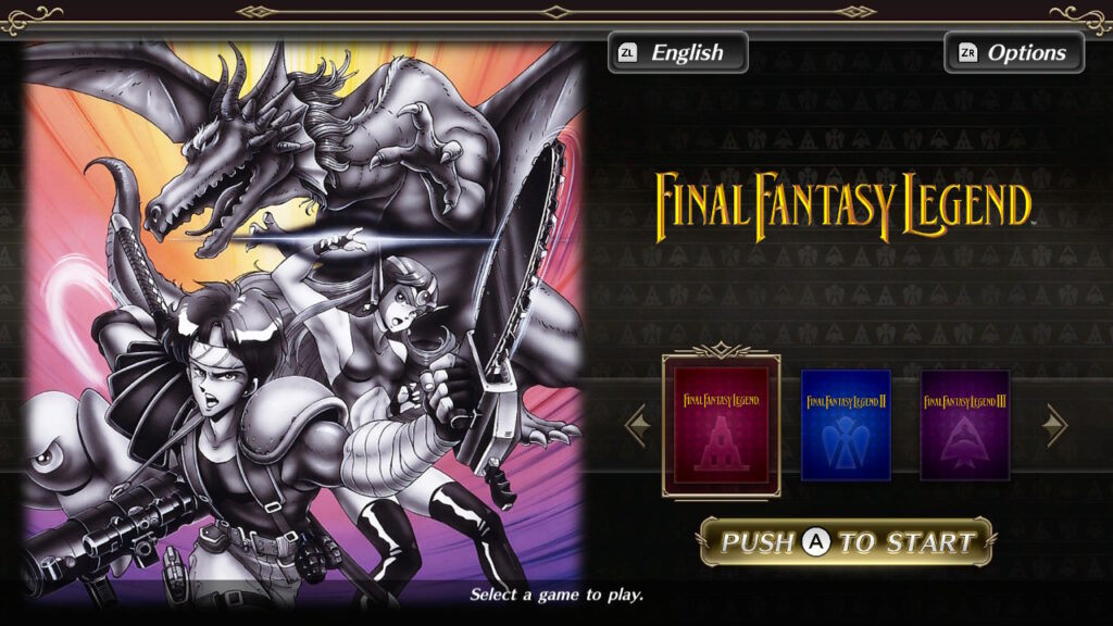 Collection of SaGa: Final Fantasy Legends lançado hoje para o Nintendo Switch