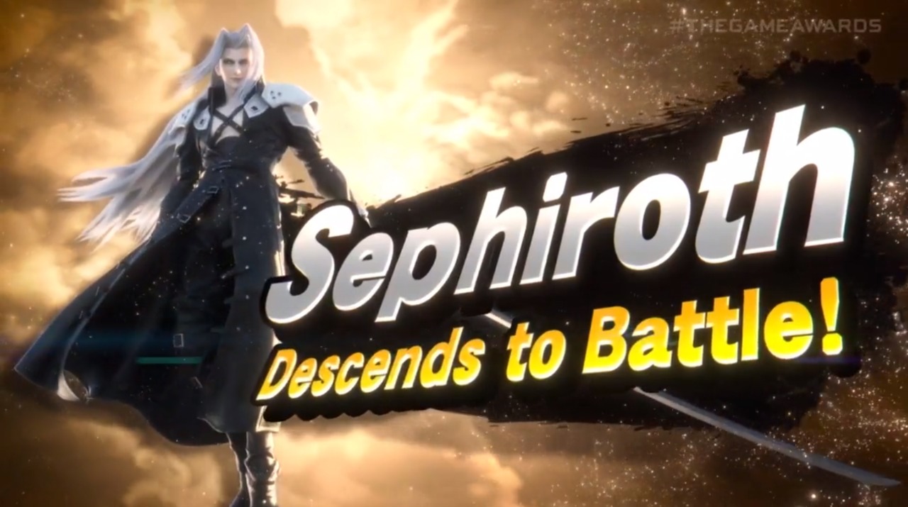 Sephiroth de Final Fantasy 7 é o novo lutador DLC de Super Smash Bros. Ultimate