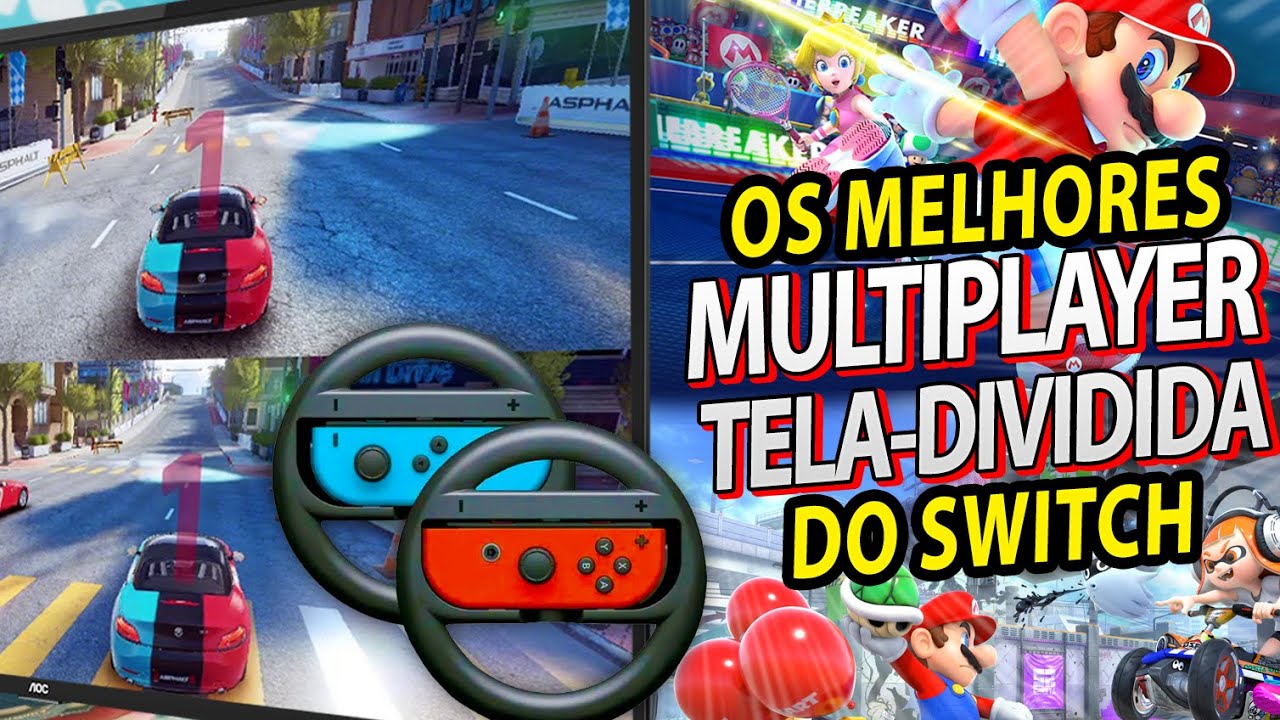 10 Games com tela dividida para jogar de 2 a 4 - PC, PS4, SWITCH