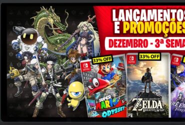 Lançamentos para Nintendo Switch de 14 a 20 de Dezembro
