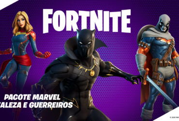 Pantera Negra, Capitã Marvel e Treinador se juntam à Fortnite
