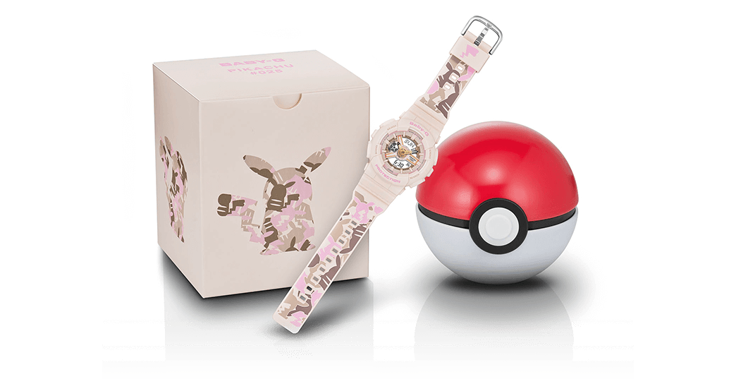 Relógios Casio anunciam colaboração com Pokémon