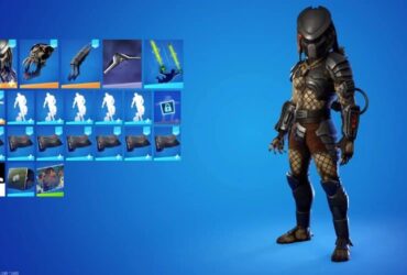 Predador em Fortnite: NPC chega e traz item lendário que deixa o jogador invisível