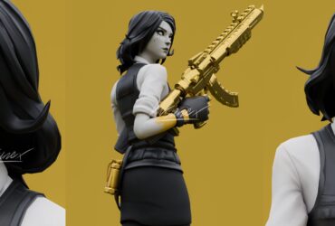 [Rumor - Derrubado] Versão feminina do Midas será a skin do Clube Fortnite de fevereiro