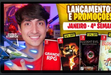 Lançamentos para Nintendo Switch de 25 a 31 de Janeiro