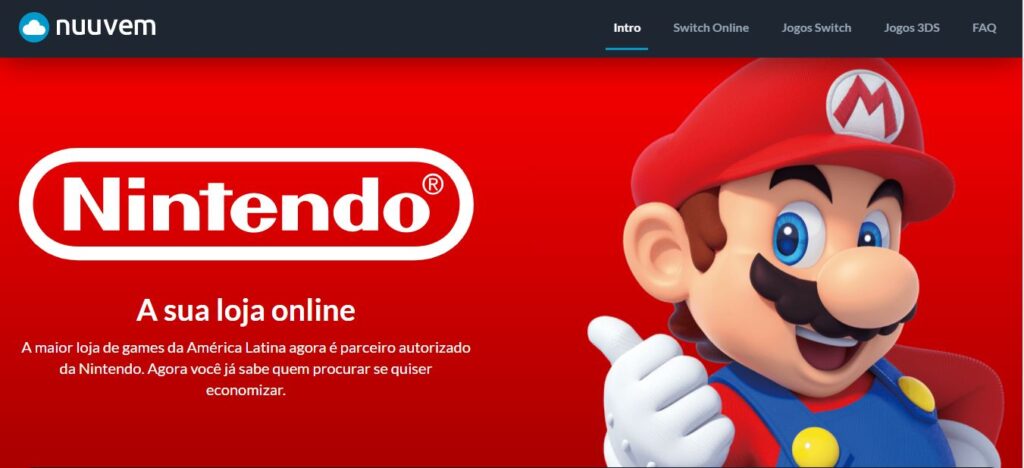 Nintendo e Nuuvem iniciam parceria inédita no Brasil com jogos mais baratos, parcelados e com cashback