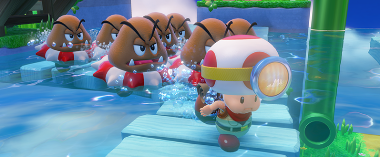 Super Mario 3D World + Bowser's Fury apresenta Captain Toad para quatro jogadores