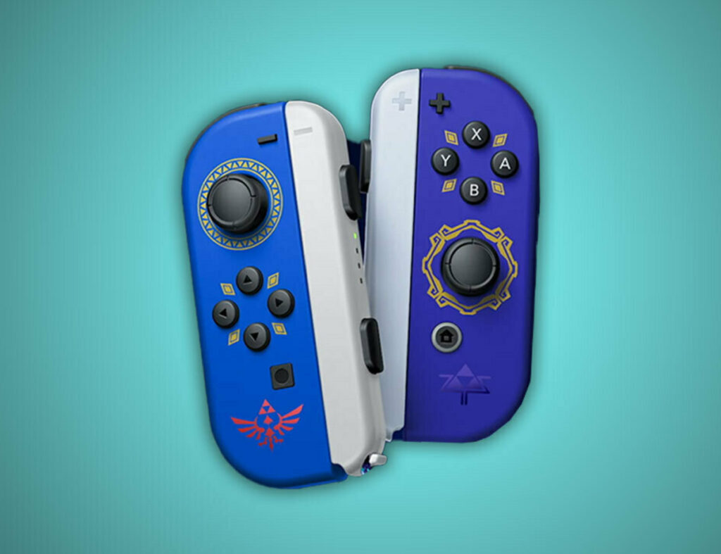 Veja imagens dos Joy-Con temáticos de The Legend of Zelda: Skyward Sword HD