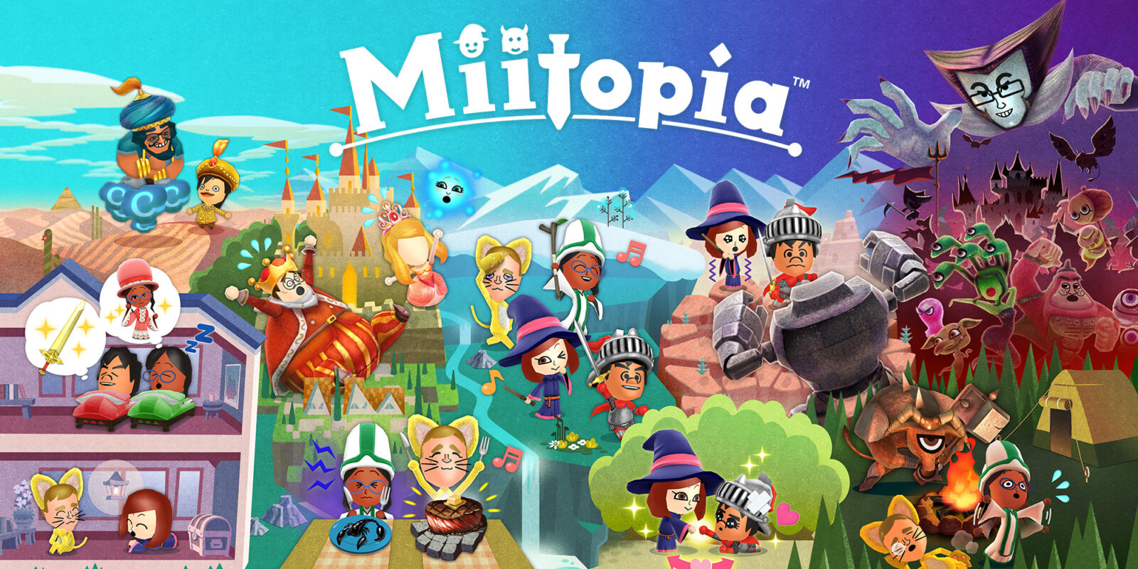 Miitopia chega para o Nintendo Switch em maio