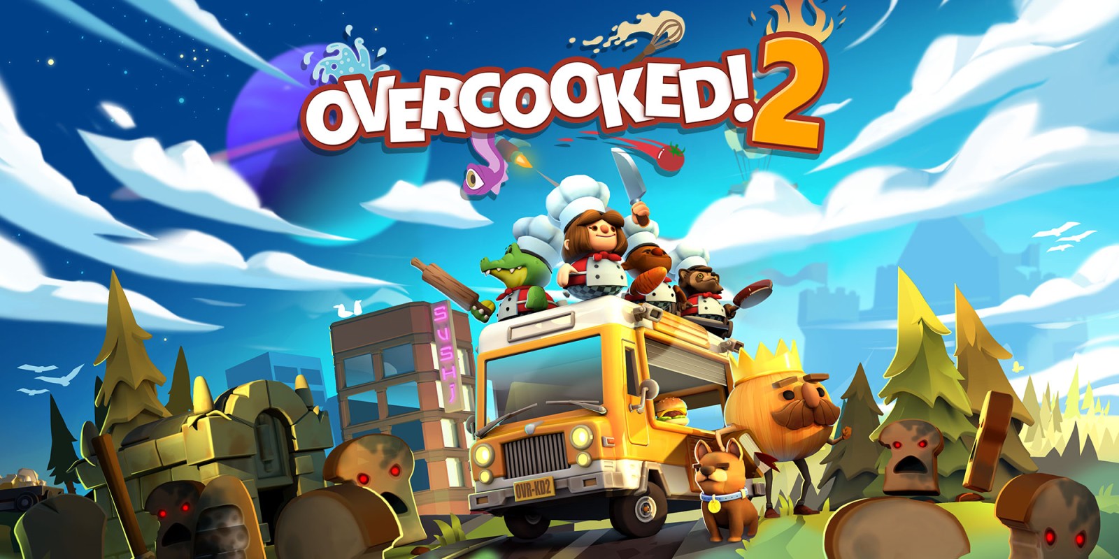 Overcooked 2 disponível para teste grátis para membros do Nintendo Switch Online