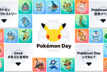 The Pokémon Company lança site oficial de Pokémon Day no Japão
