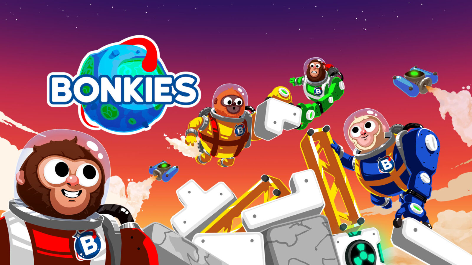 Bonkies - Macacos construtores no Espaço!