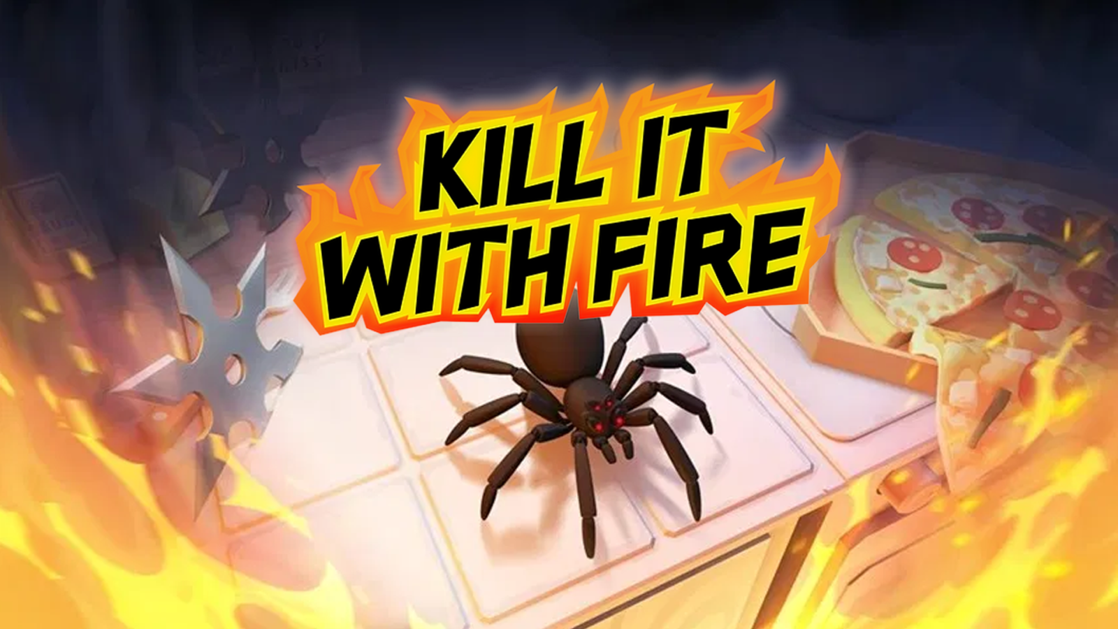 Kill It With Fire: FPS contra aranhas anunciado para o Nintendo Switch