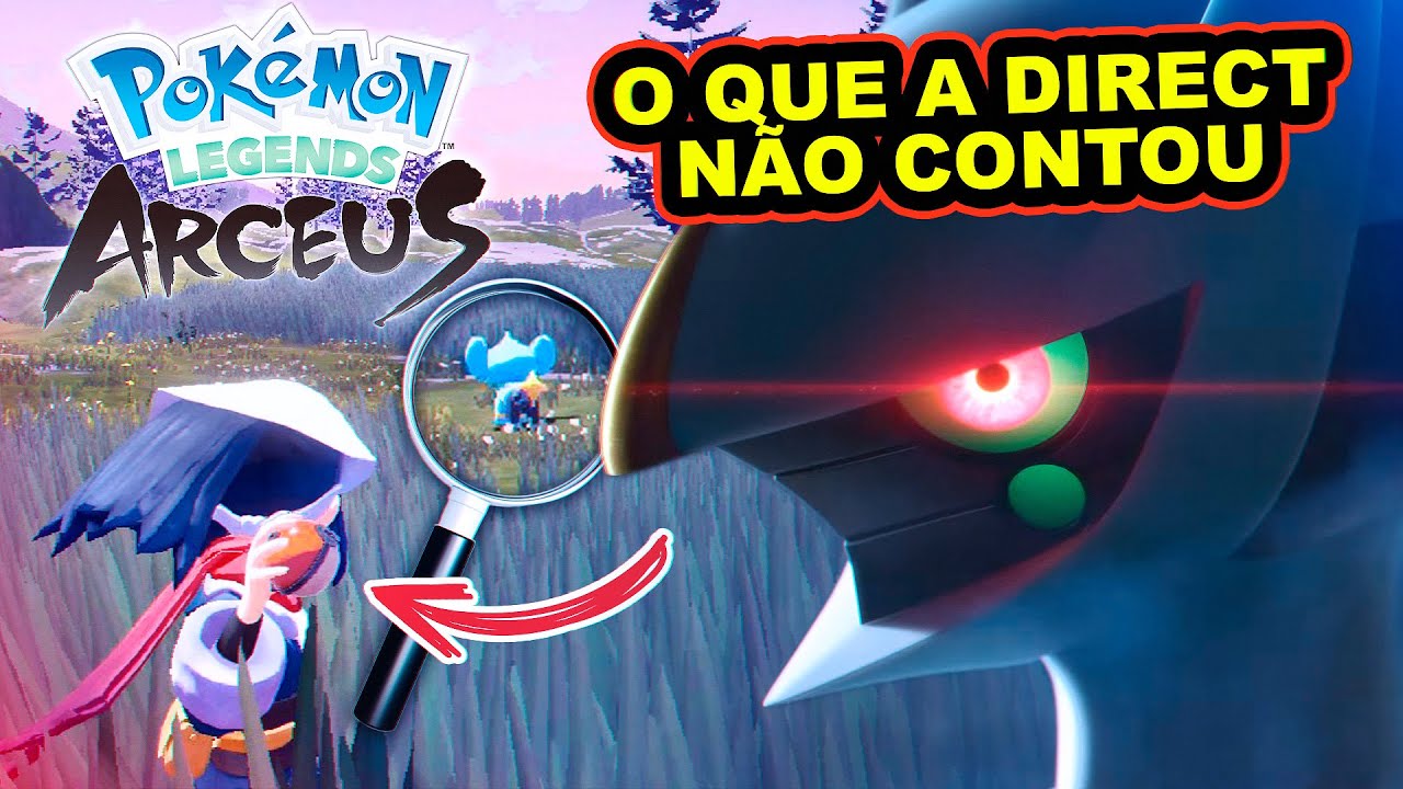 Pokémon Legend: Arceus - O que a Direct NÃO te contou!