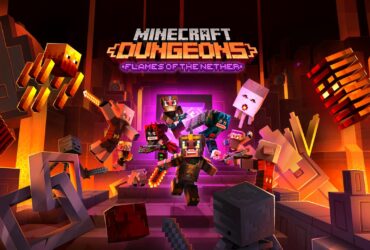 Flames of the Nether: DLC de Minecraft Dungeons chega ainda em Fevereiro