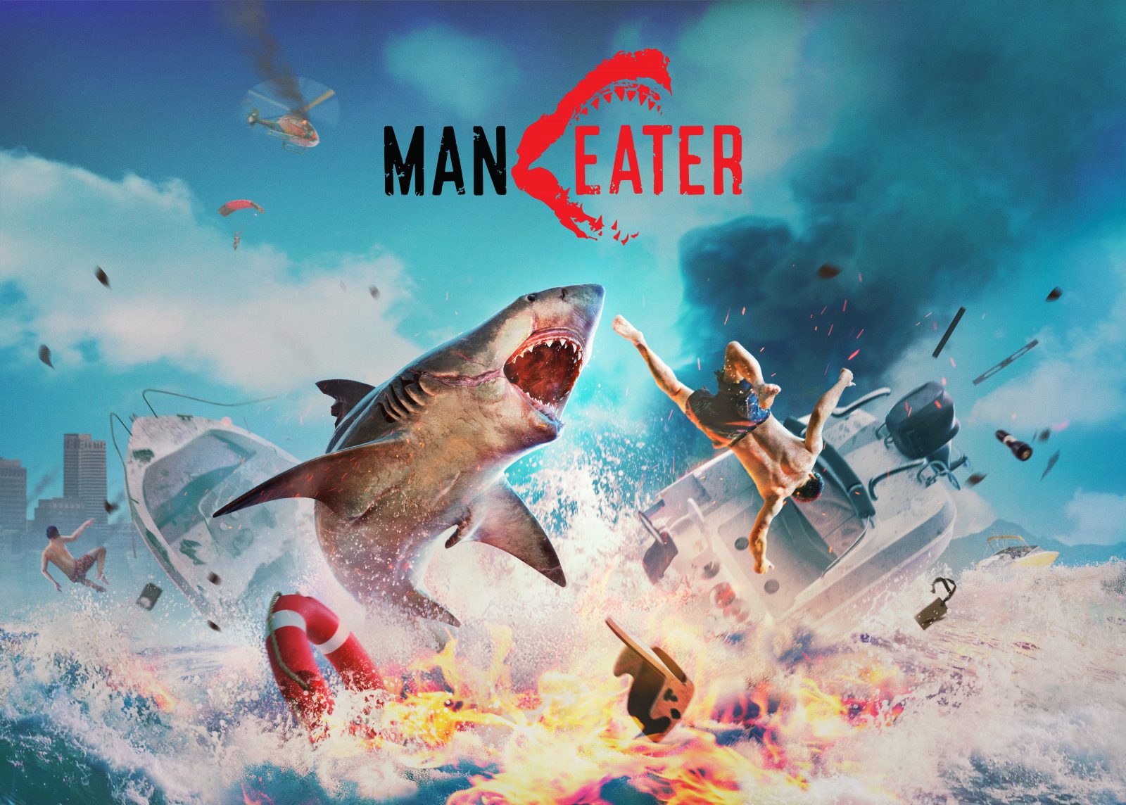 Maneater: RPG de ação com tubarões chega ao Switch em Maio