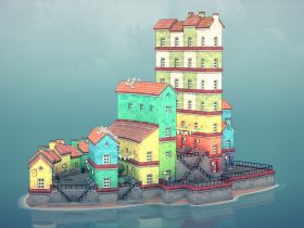 Townscaper: relaxante criador de cidades chega ao Switch em 2021