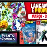Lançamentos para Nintendo Switch de 15 a 21 de Março