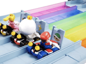 Hot Wheels anuncia pista Rainbow Road para linha de produtos Mario Kart