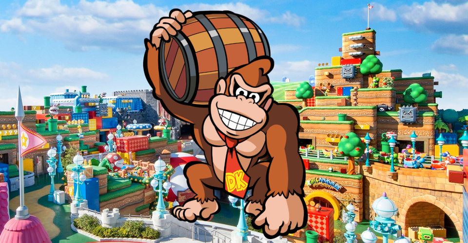 [Rumor - Confirmado] Porta misteriosa reforça possível expansão de Donkey Kong no parque Super Nintendo World