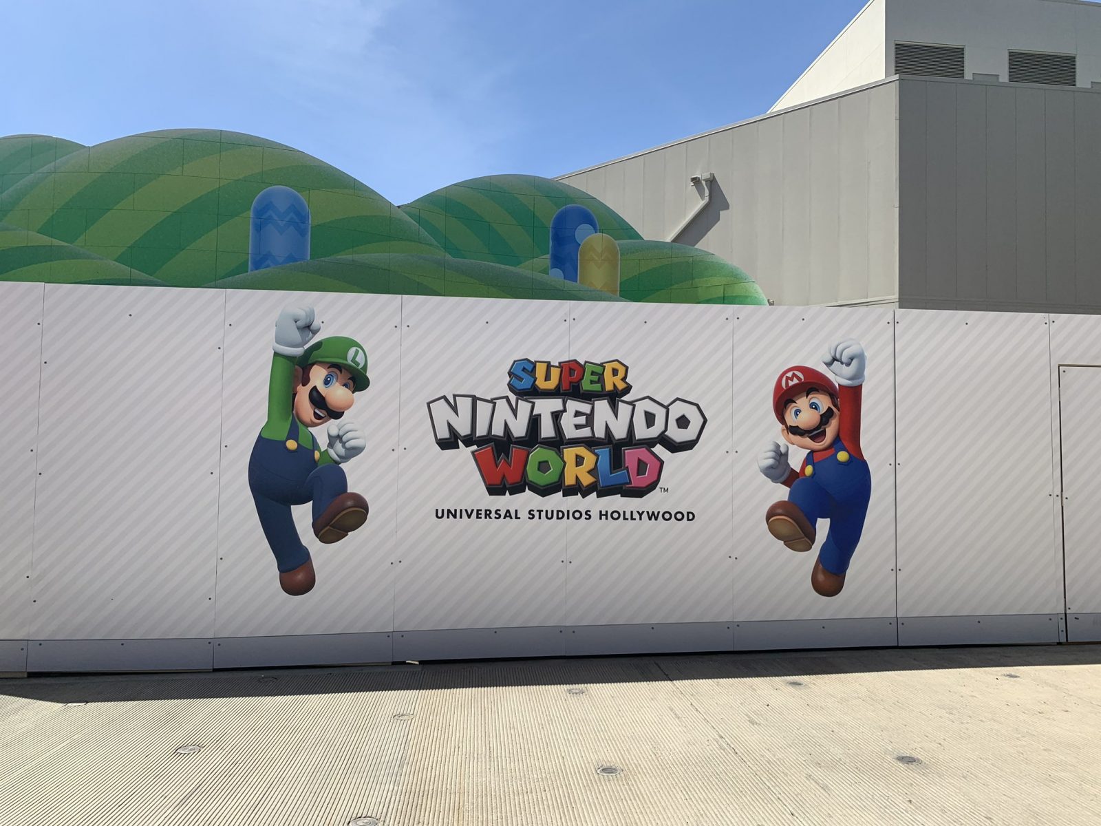 Novo Super Nintendo World nos EUA começa a ser construído