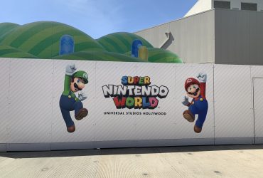 Novo Super Nintendo World nos EUA começa a ser construído