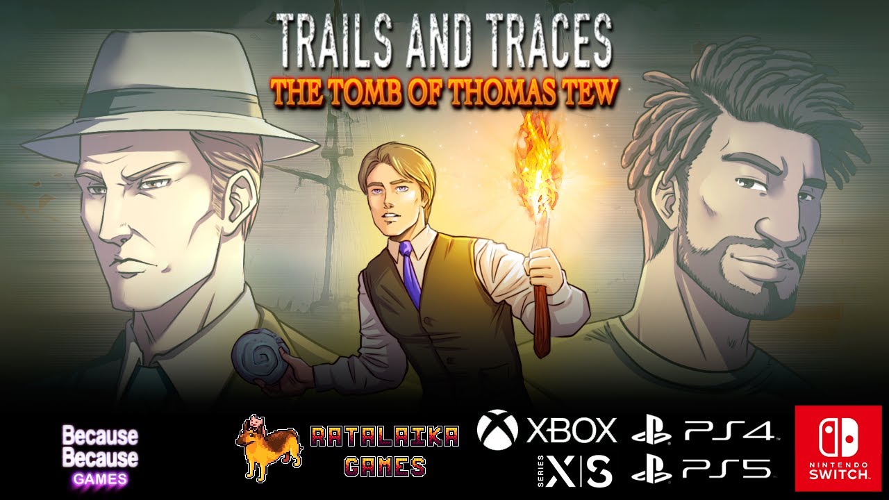 Trails and Traces: The Tomb of Thomas Tew: aventura point-and-click chega ao Switch em Abril