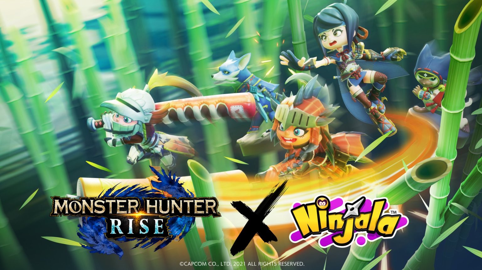 Ninjala: evento de Monster Hunter Rise começa em Abril