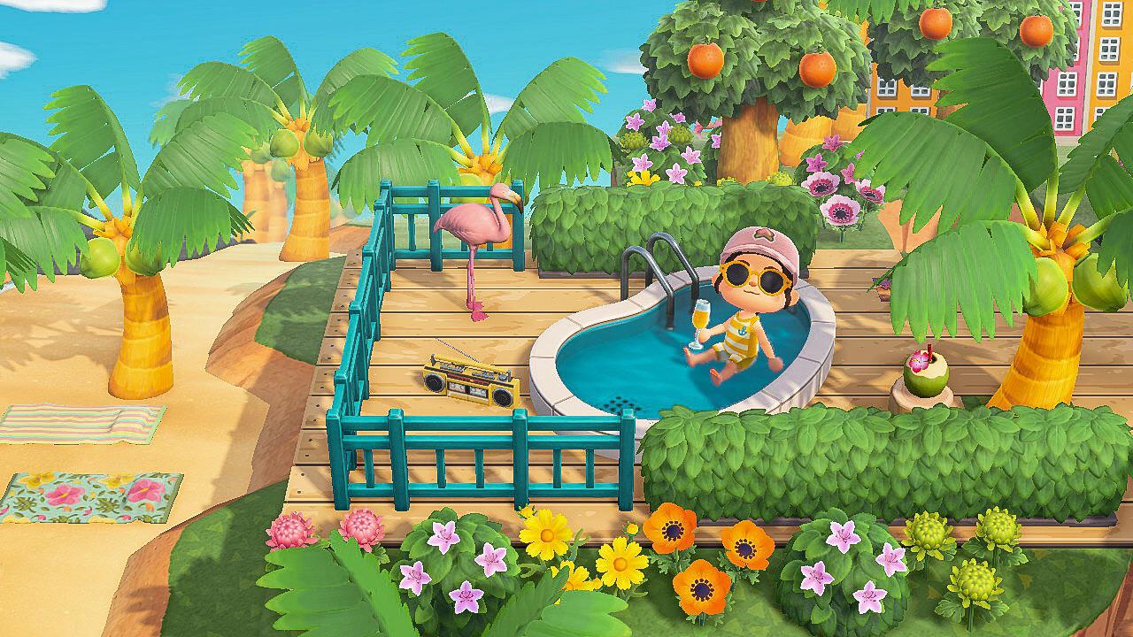 Glitch em Animal Crossing: New Horizon permite jogadores sentar em piscinas