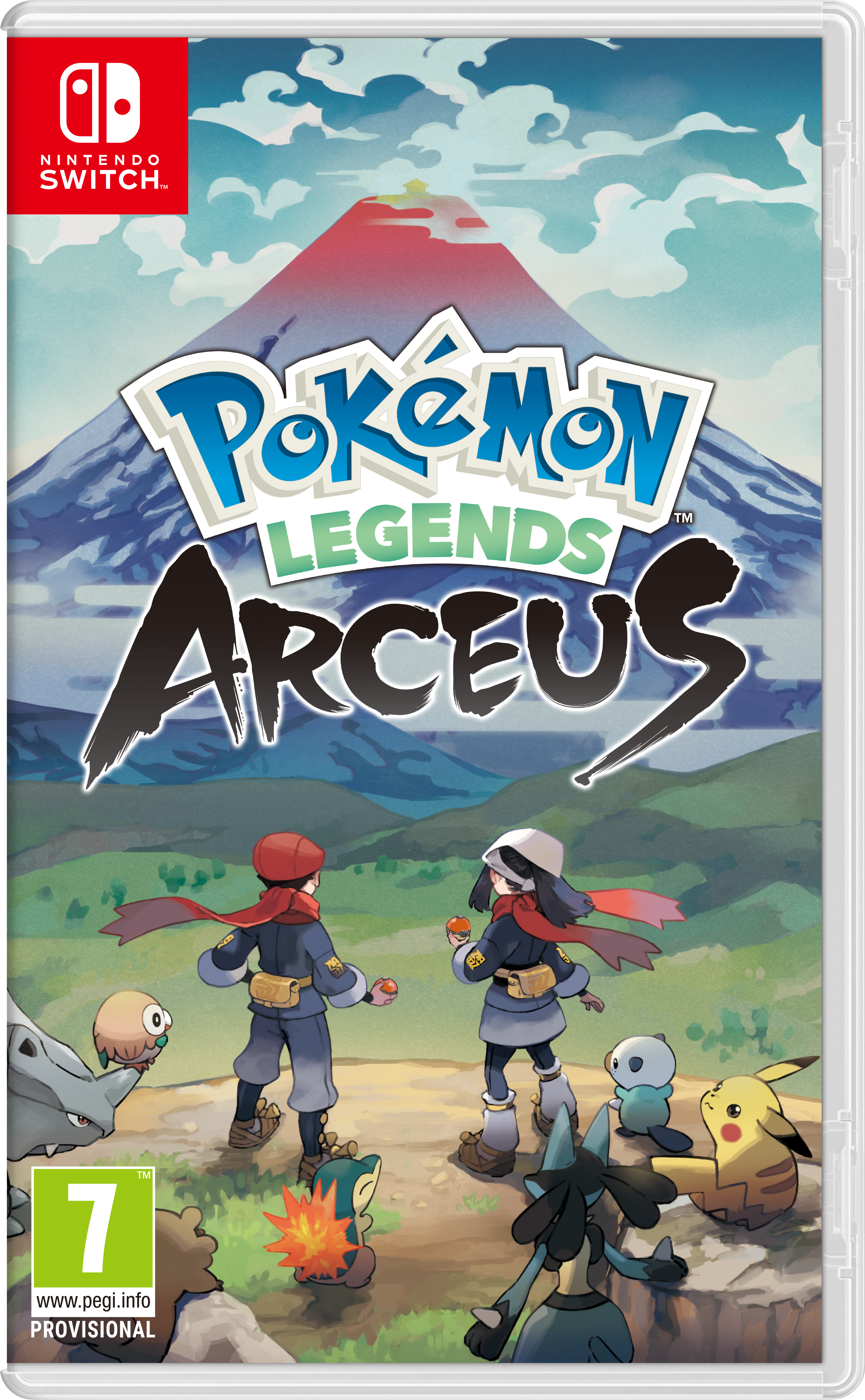 Arte de capa de Pokémon Legends: Arceus pode indicar que conheceremos local misterioso de Sinnoh